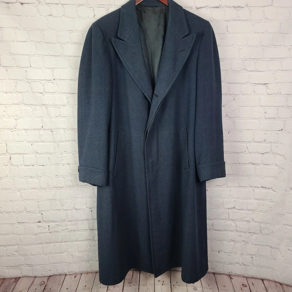 Hart Schaffner& Marx for Klopfenstein's Seattle. Men's Wool Over Coat.